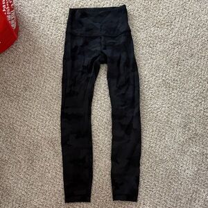 Lululemon Black Camo Leggings